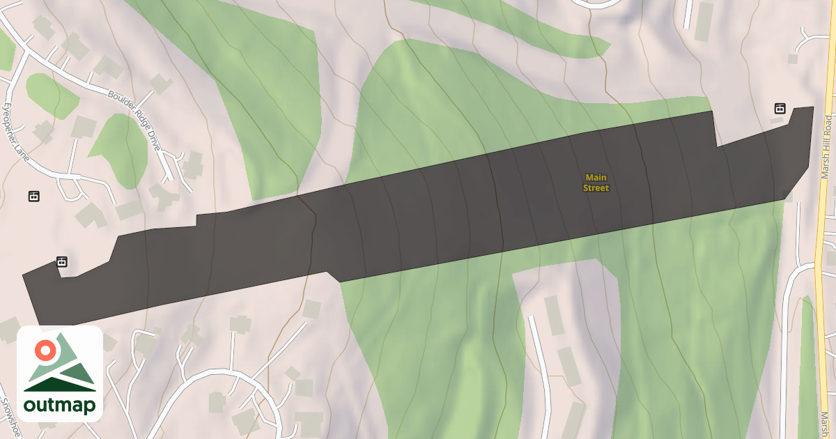 Map of Main Street