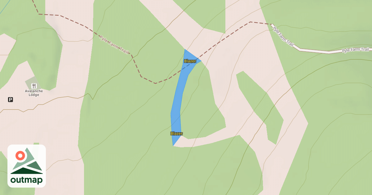 Map of Blazer