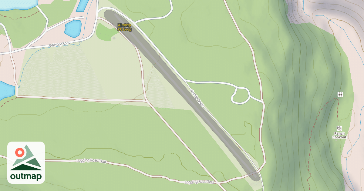 Map of Airstrip XC Loop