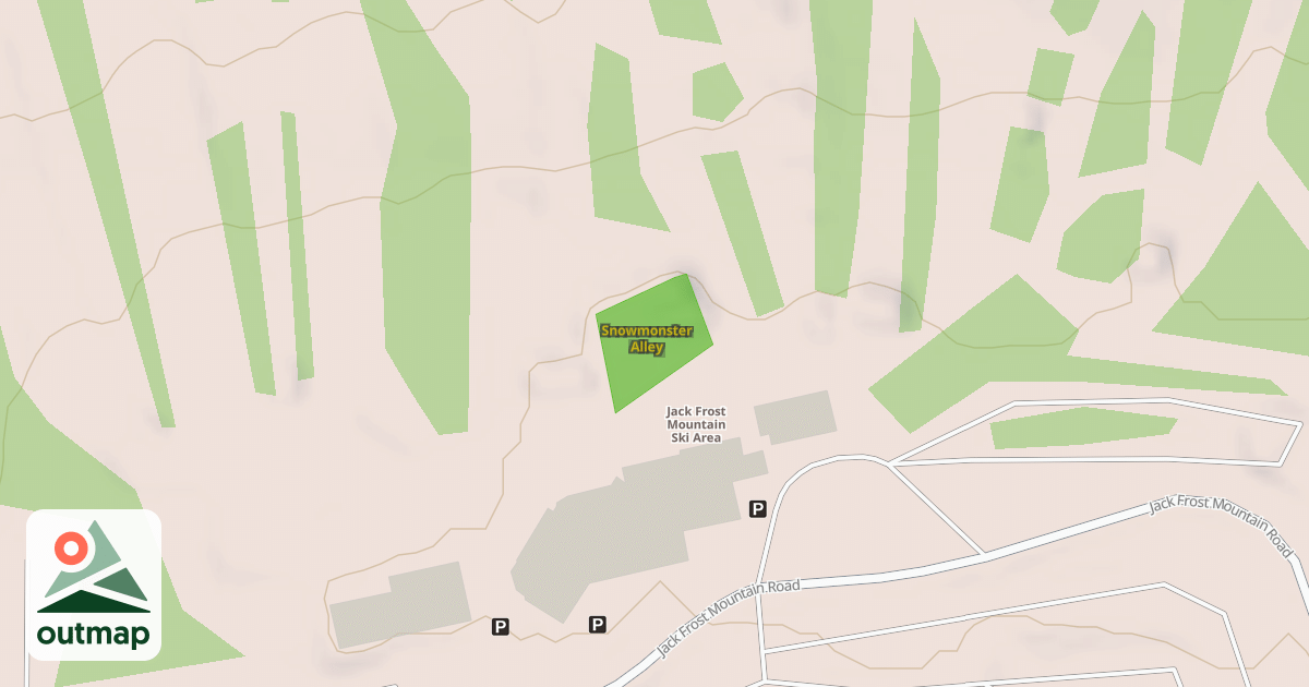 Map of Snowmonster Alley