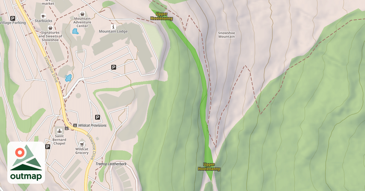 Map of Upper Hootenanny