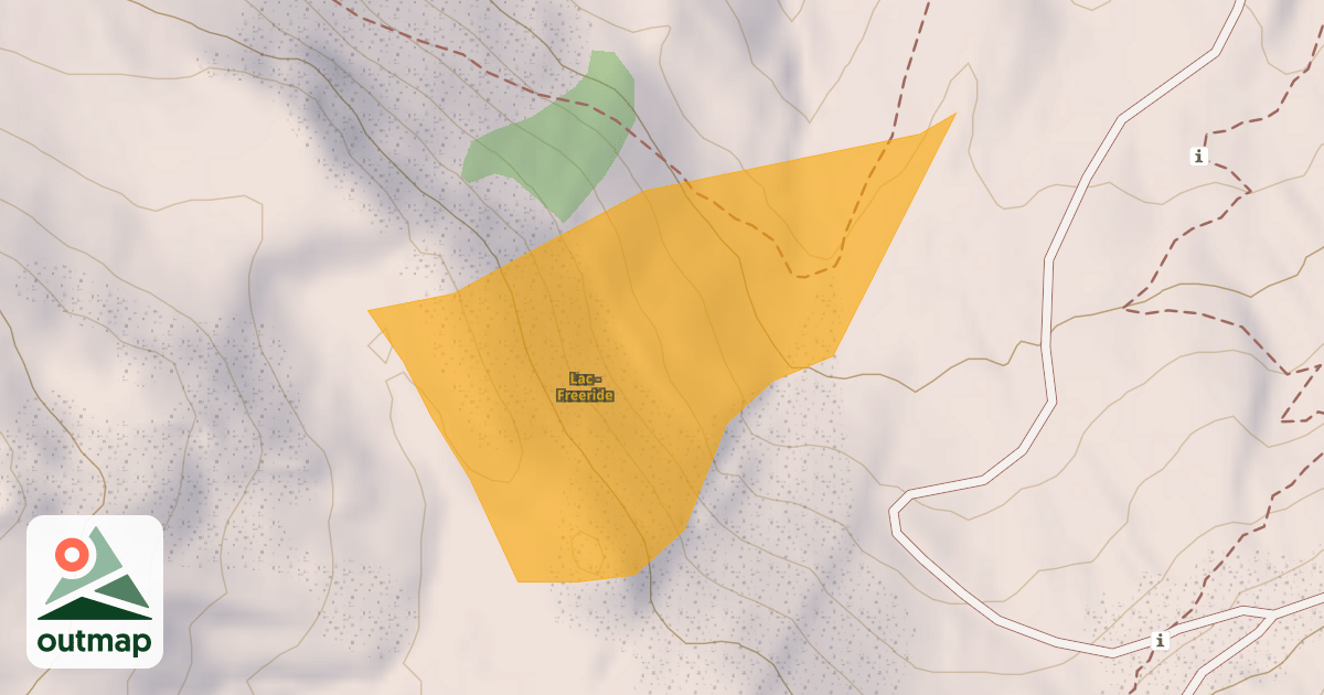 Map of Lac - Freeride