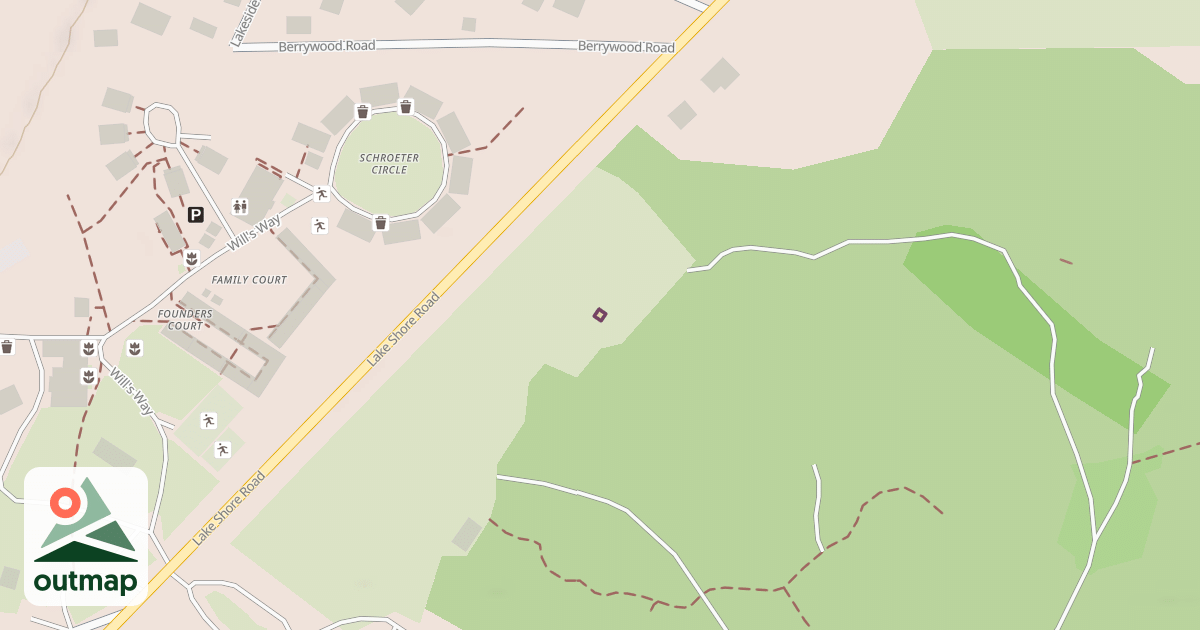 Map of Climbing Wall
