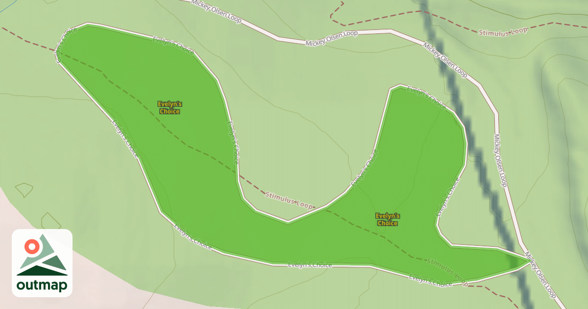 Map of Evelyn's Choice