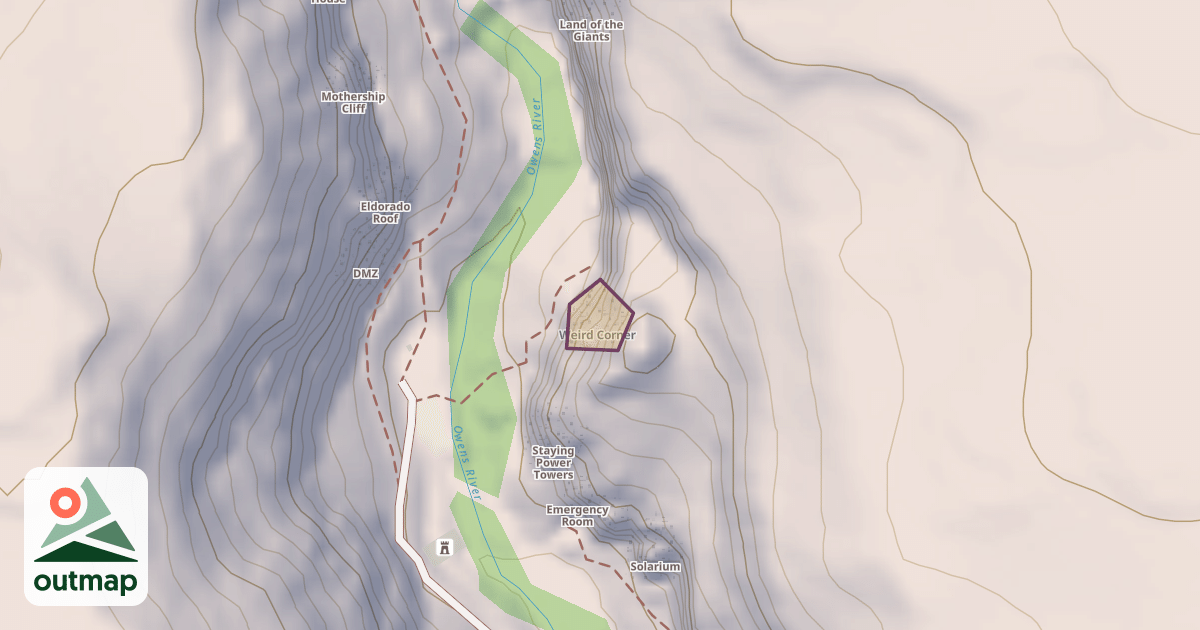 Map of Weird Corner
