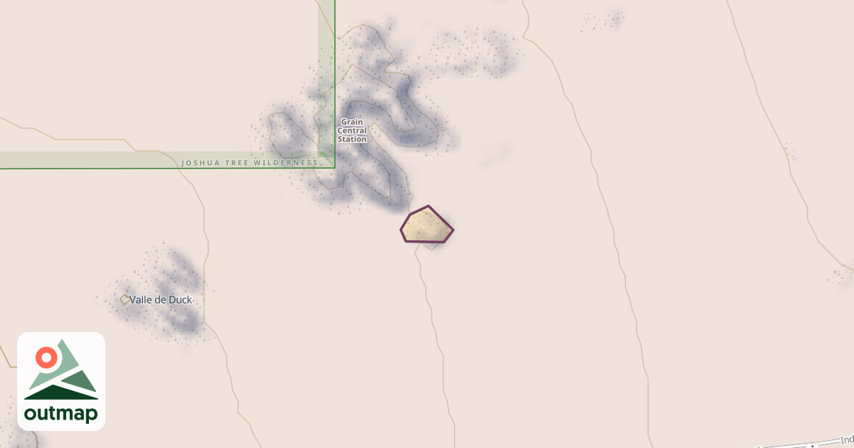 Map of Climbing Site