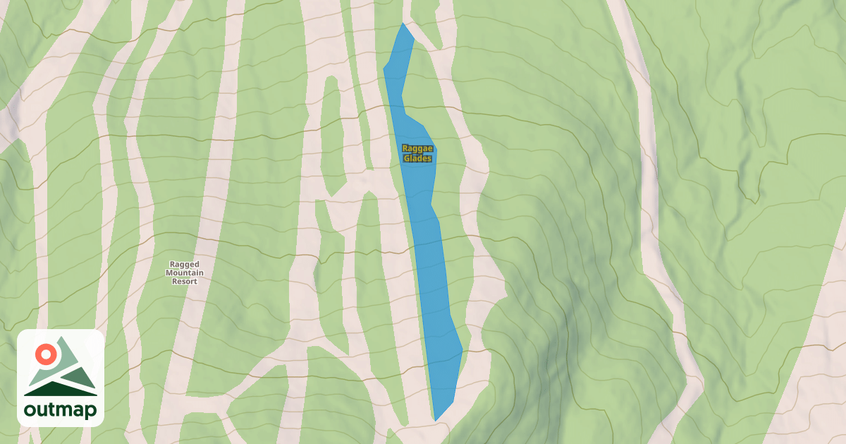 Map of Raggae Glades
