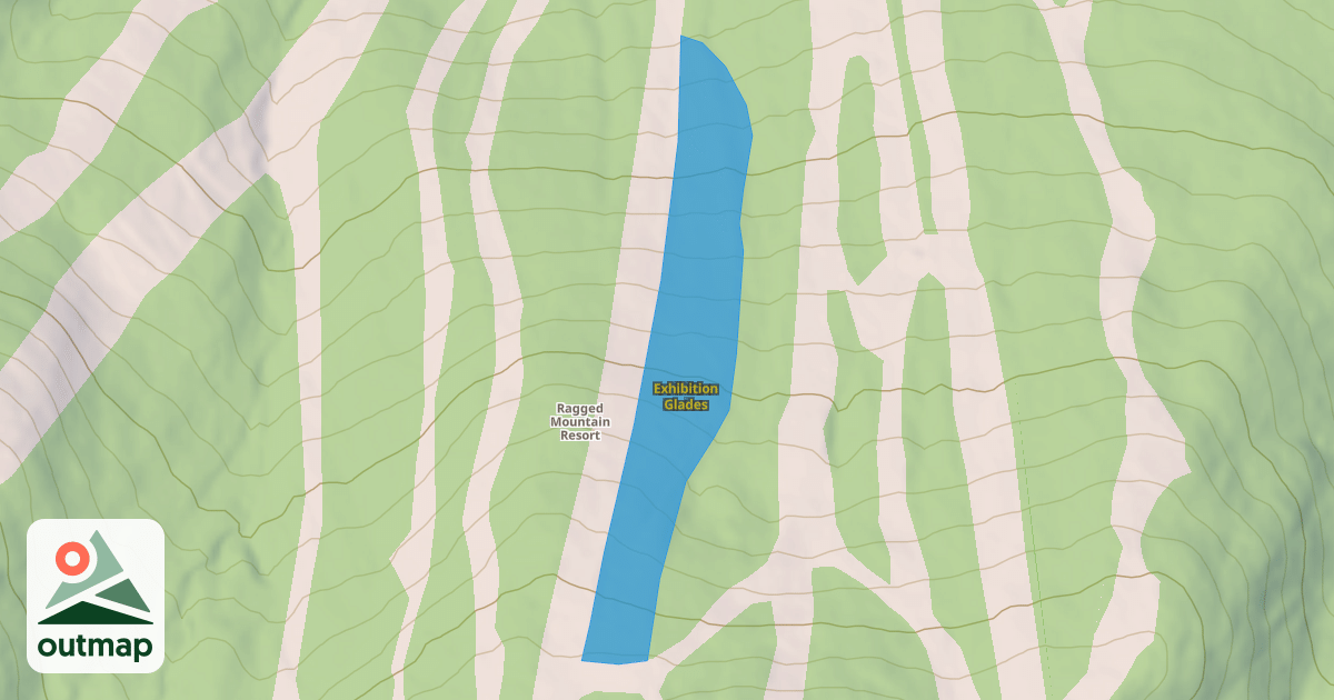 Map of Exhibition Glades