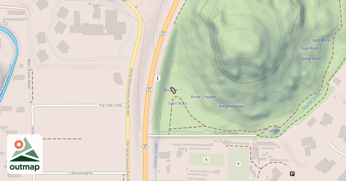 Map of Boulder 1