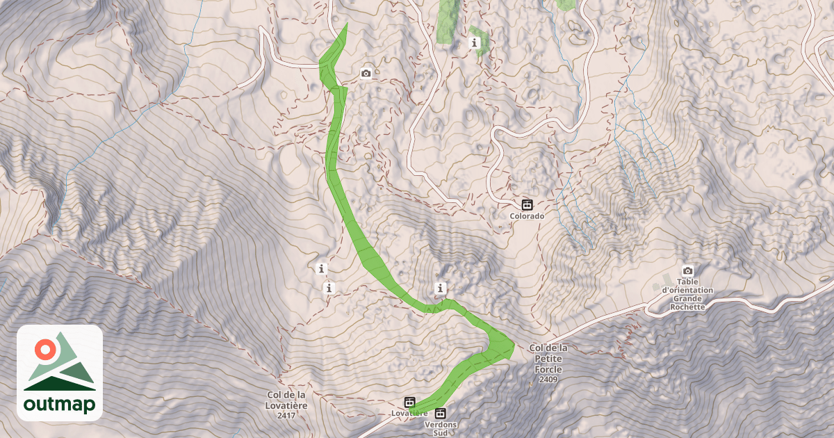 Map of Verdons