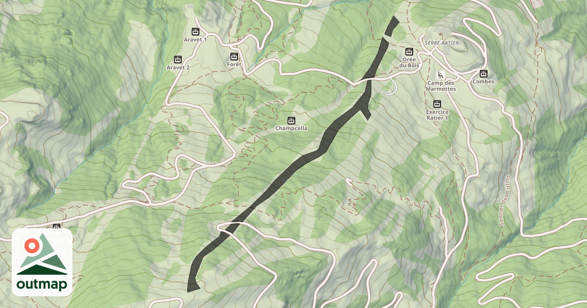 Map of Pylônes