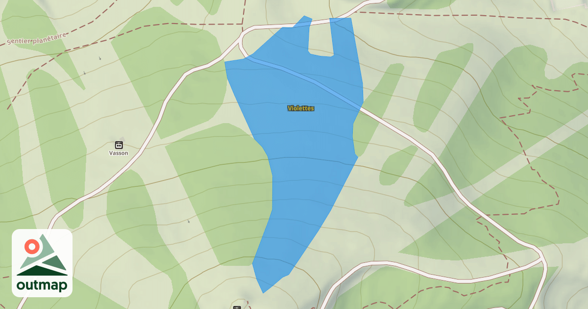 Map of Violettes