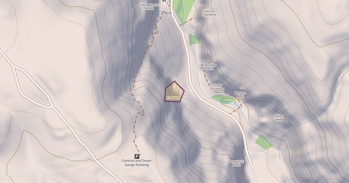 Map preview of Pub Wall