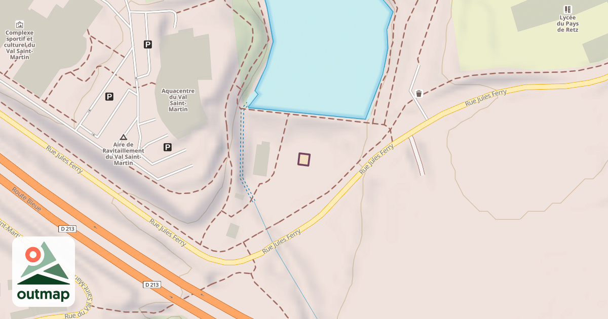 Map of Climbing Wall