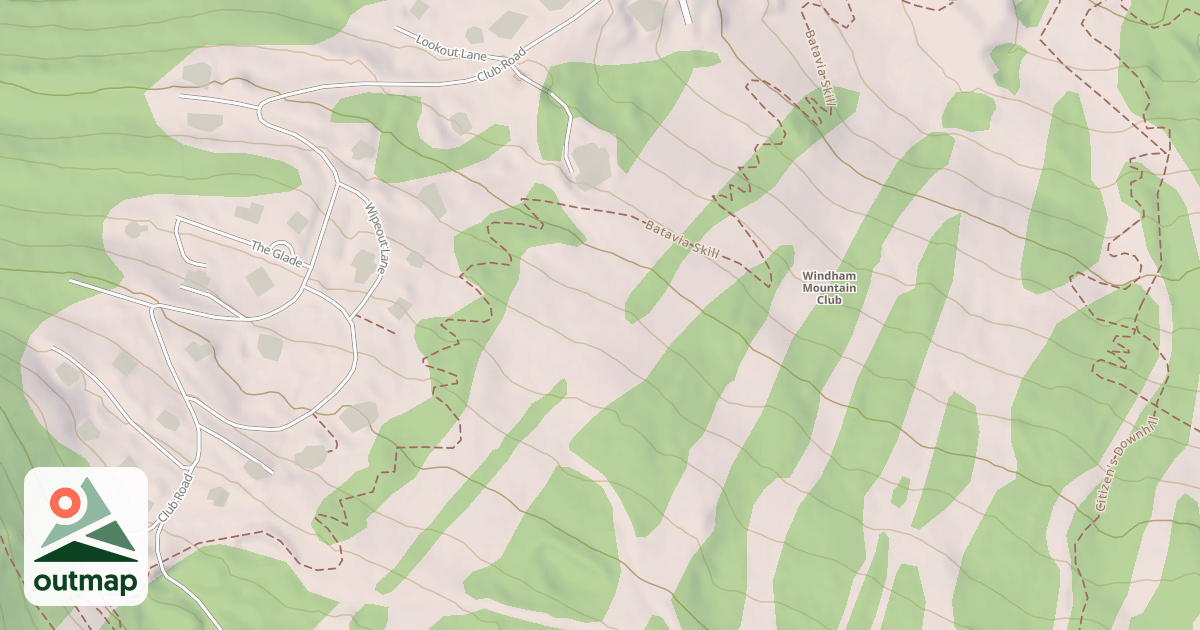 Map of What Terrain Park