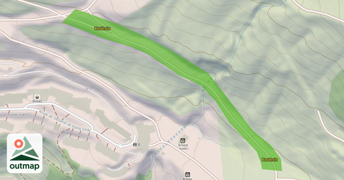 Map of Baudroie