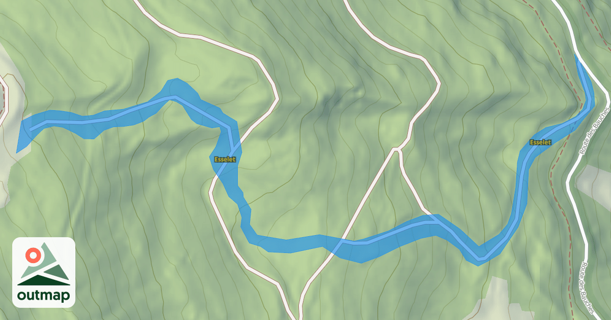 Map of Esselet