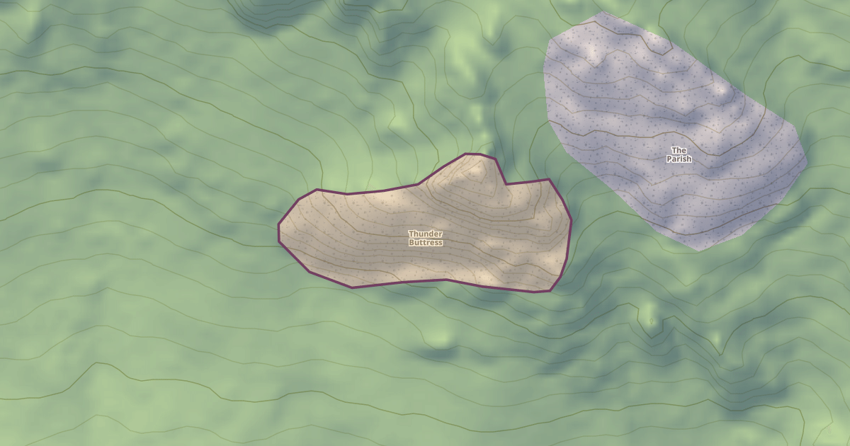 Map preview of Thunder Buttress