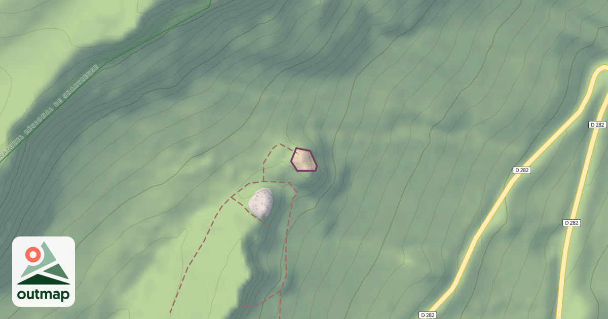 Map of Climbing Site