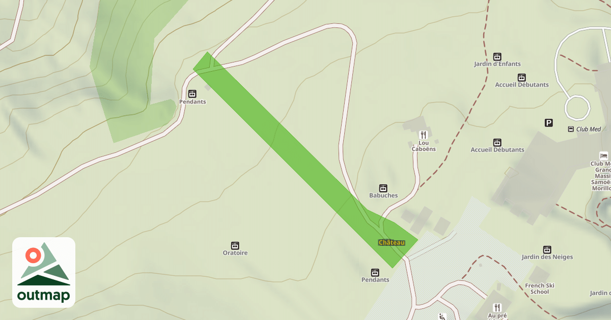 Map of Château