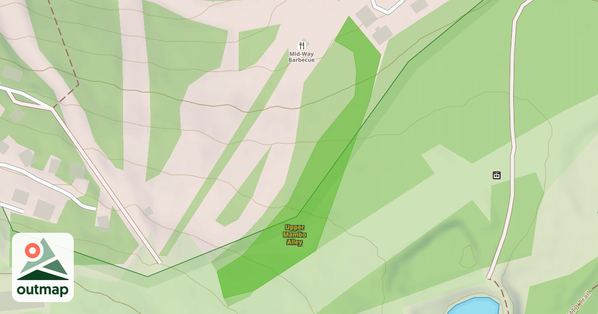 Map of Upper Mambo Alley