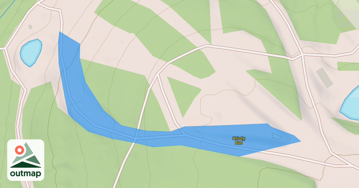 Map of Grizzly Run