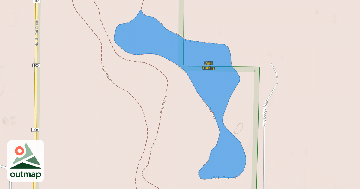 Map of Wild Turkey