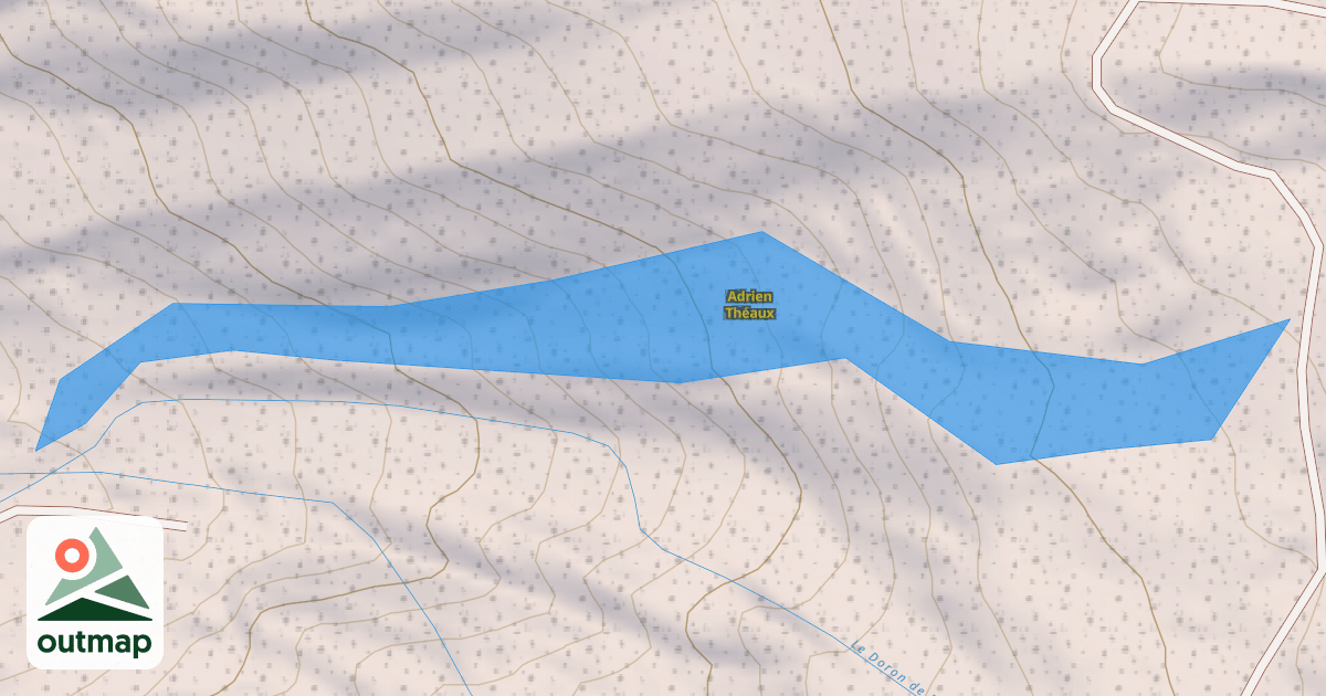 Map of Adrien Théaux