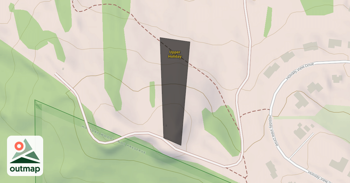 Map of Upper Holiday