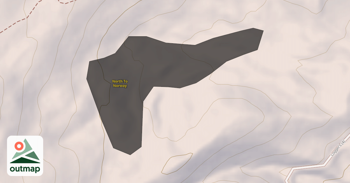 Map of North To Norway