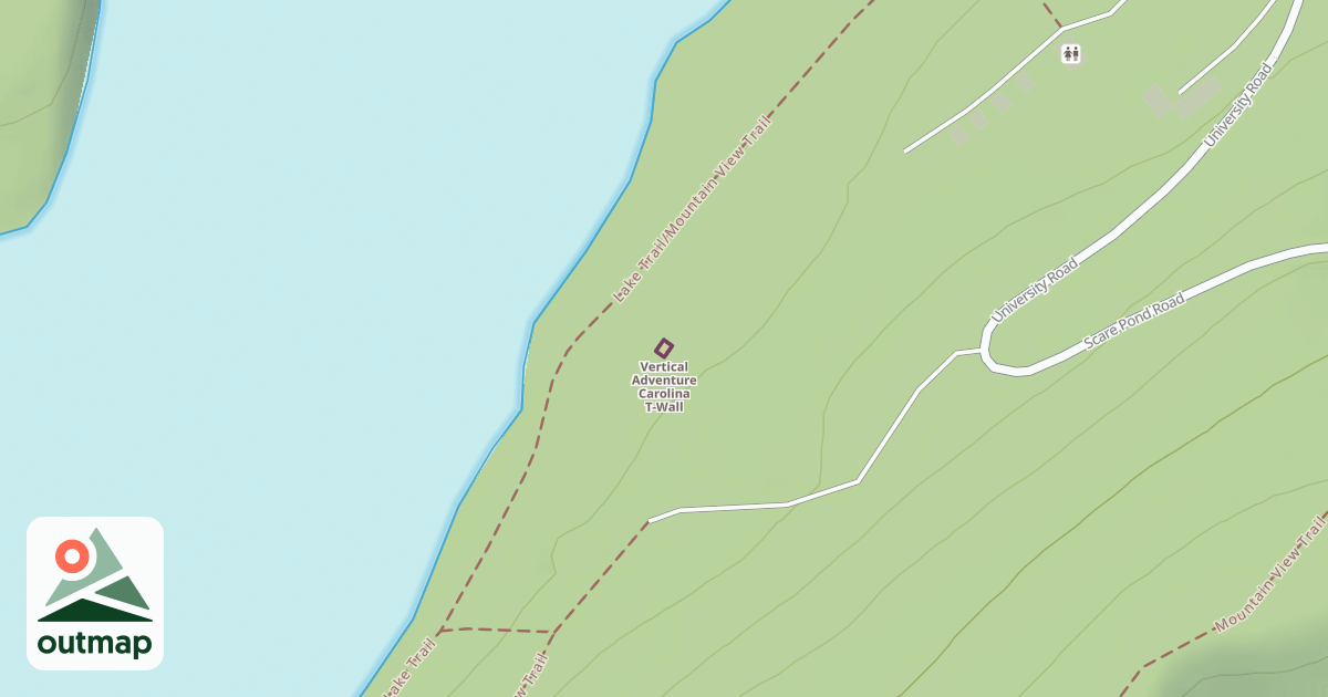 Map of Carolina T-Wall