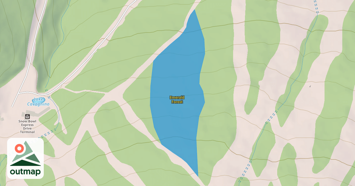 Map of Emerald Forest