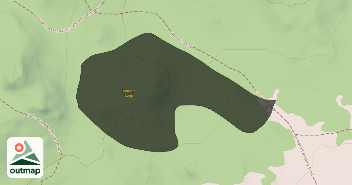 Map of Miner's Loop