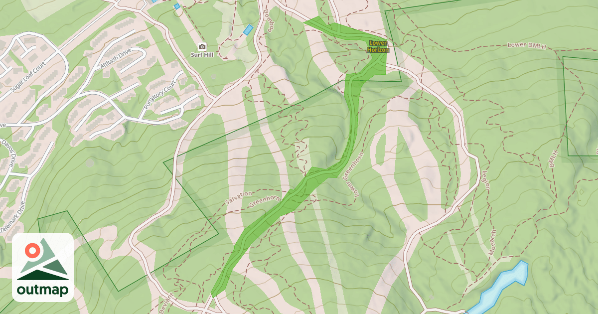 Map of Lower Horizon