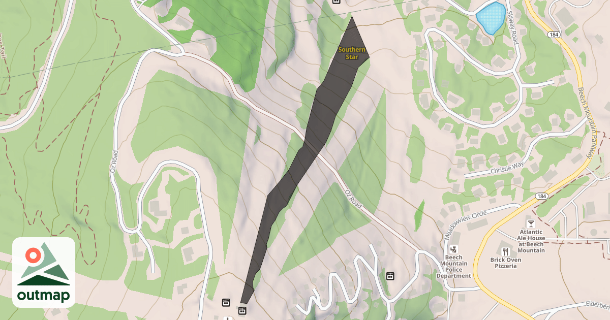 Map of Southern Star