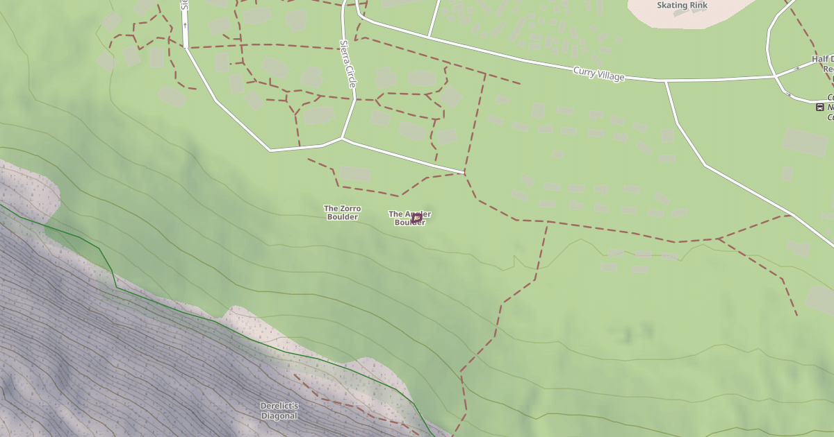 Map preview of Root Canal Boulder