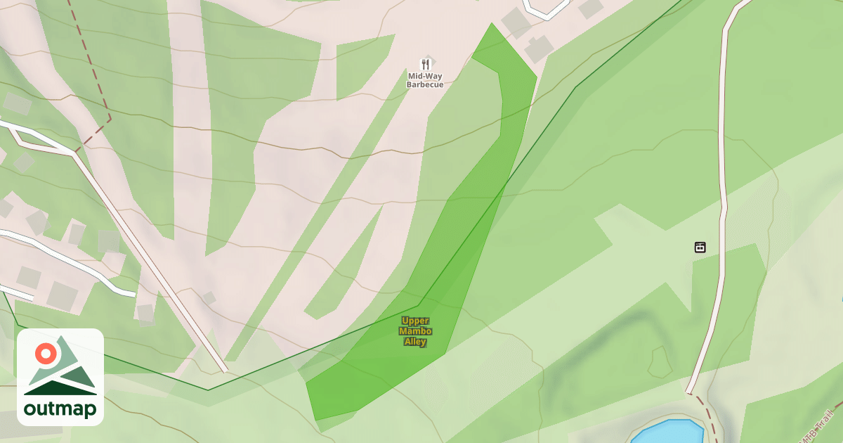 Map of Upper Mambo Alley