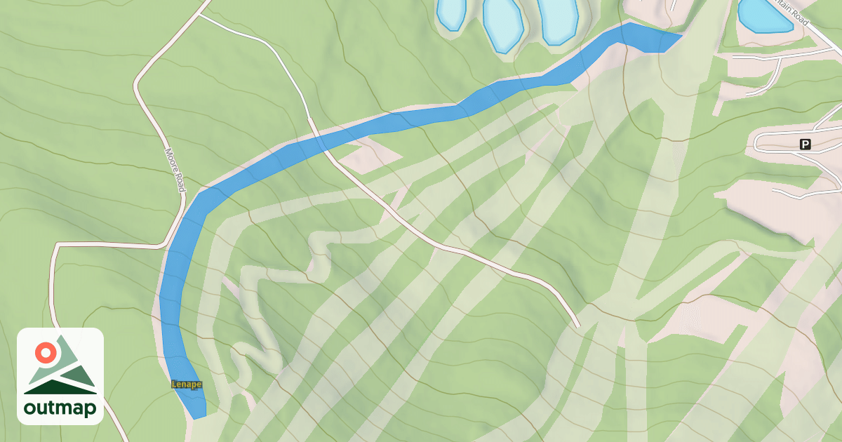 Map of Lenape
