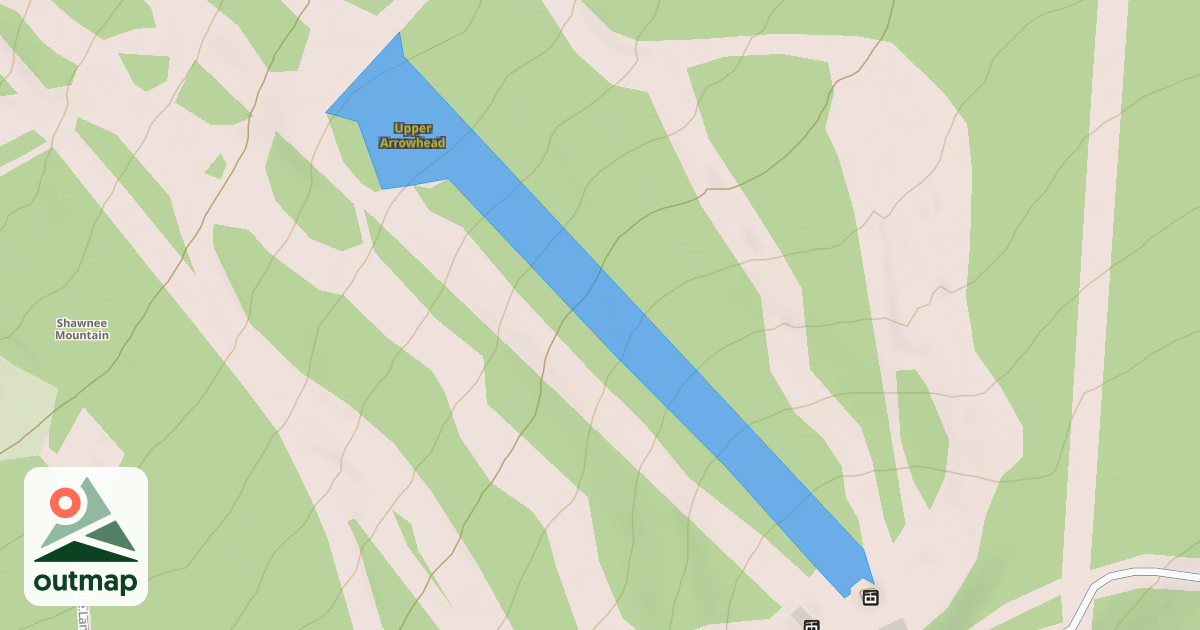 Map of Upper Arrowhead