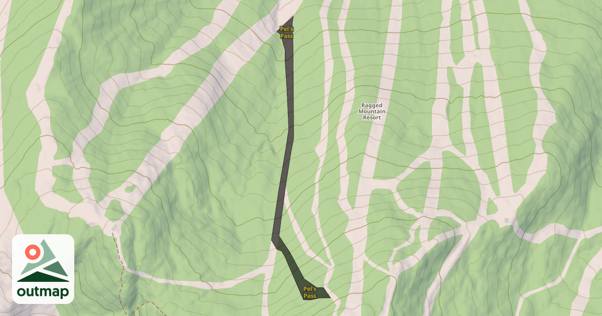 Map of Pel's Pass