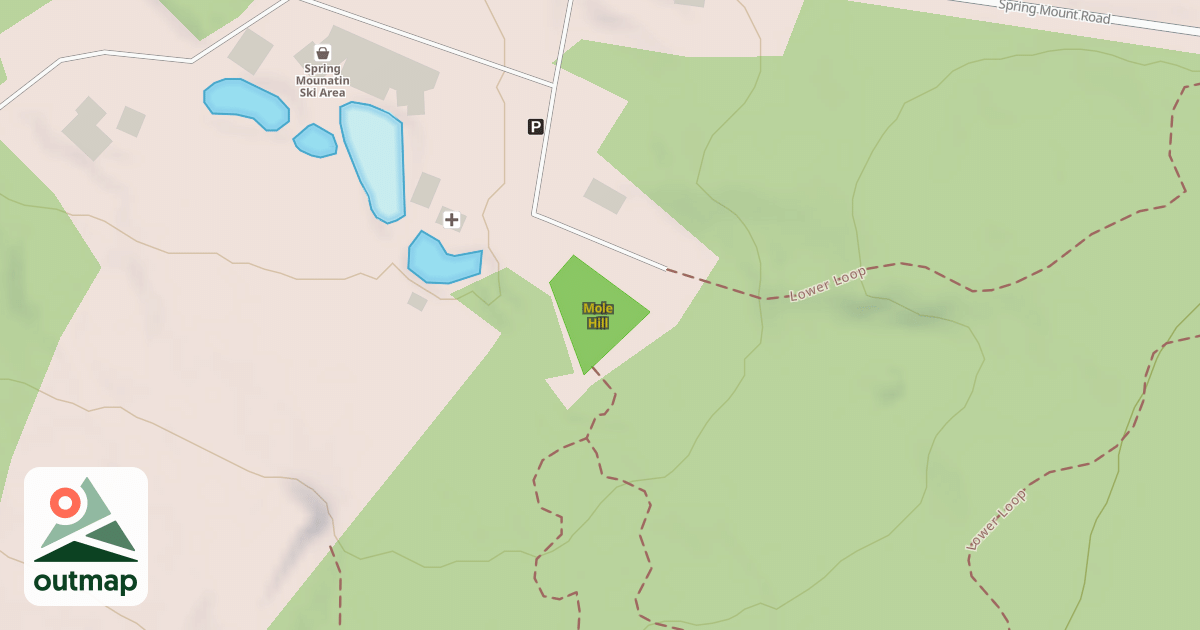 Map of Mole Hill