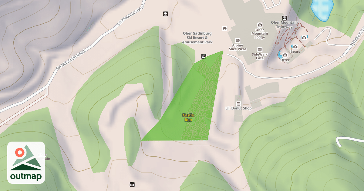 Map of Castle Run
