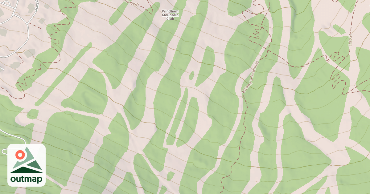 Map of Lower Whirlwind Park
