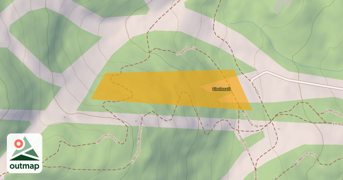 Map of Cincinnati