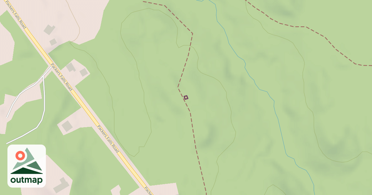 Map of Climbing Boulder