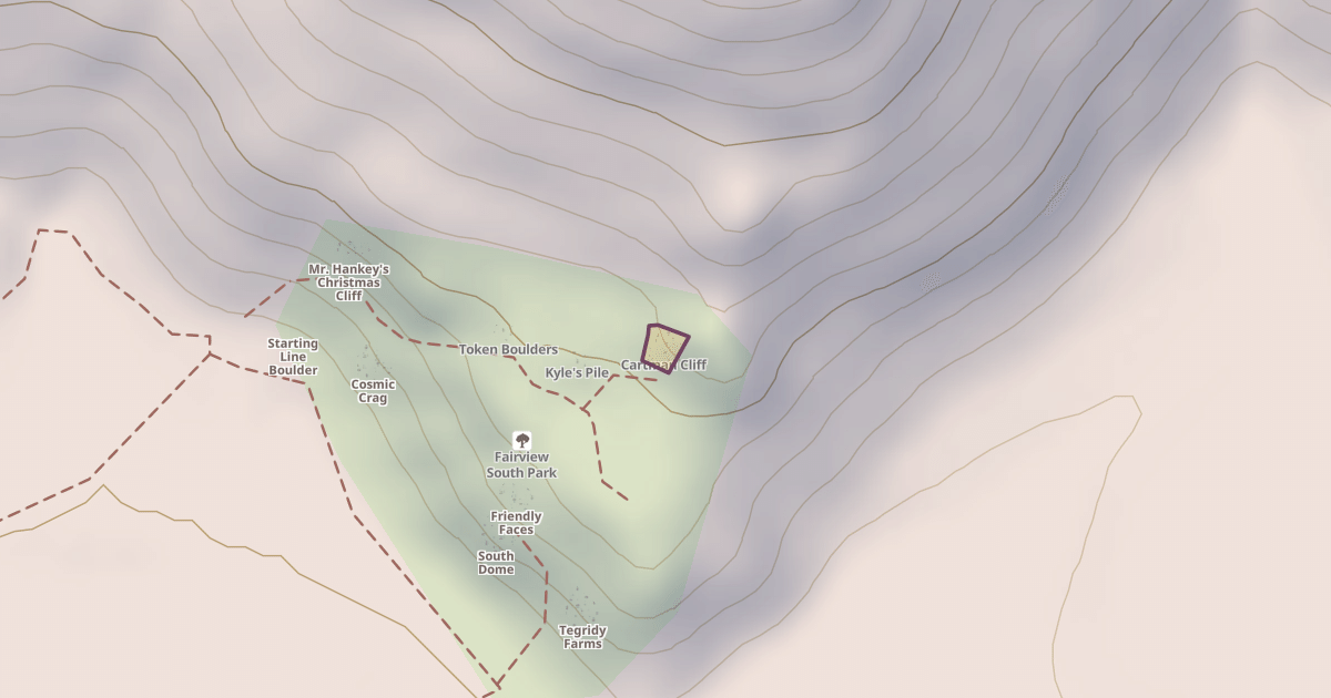 Map preview of Cartman Cliff