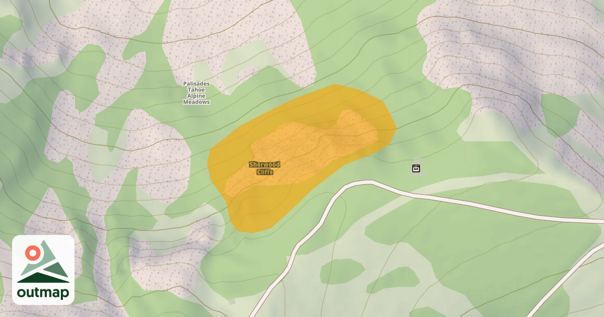 Map of Sherwood Cliffs