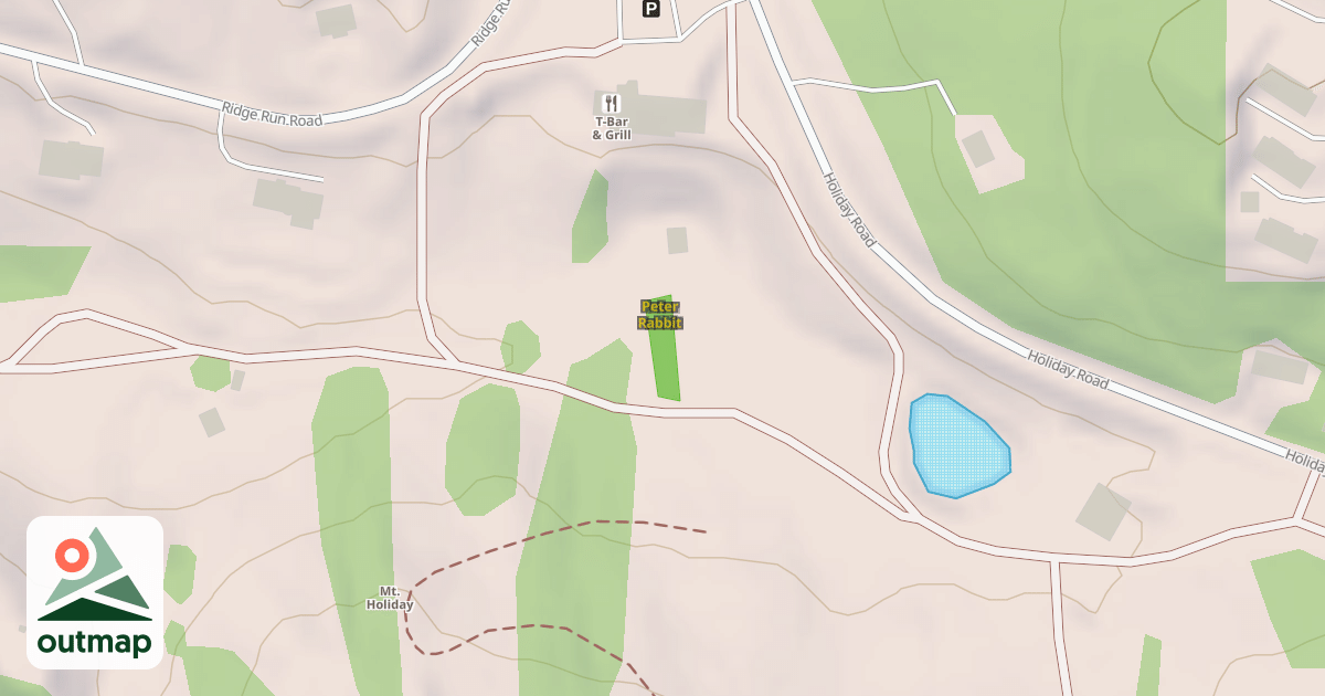Map of Peter Rabbit