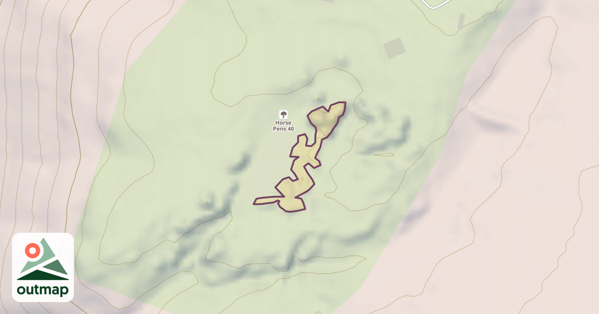 Map of Climbing Boulder