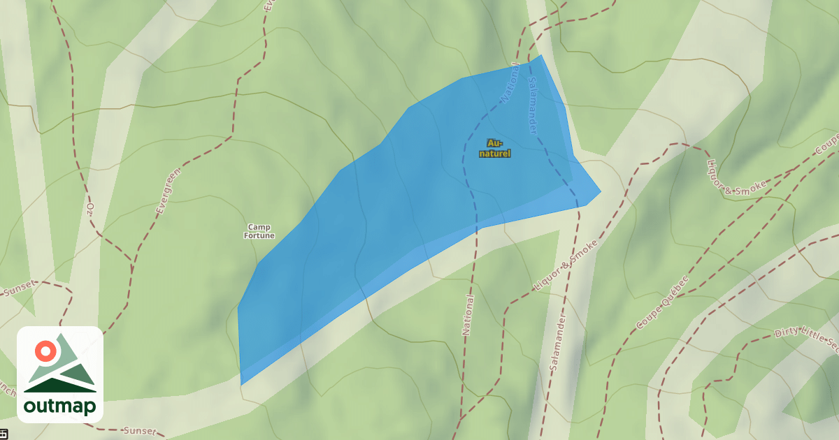 Map of Au-naturel